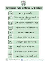 জিলহজ্জ মাসের আমল ও রোজা – ক্যালেন্ডারসহ